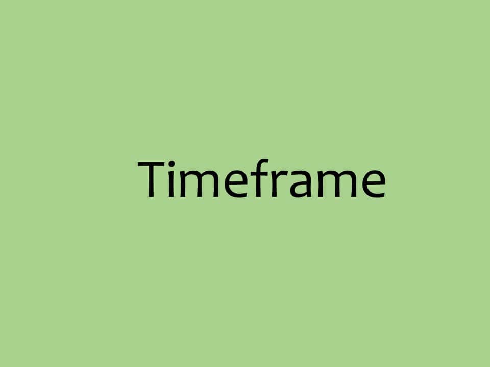 Timeframe